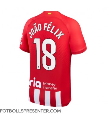 Atletico Madrid Joao Felix #18 Hemma Matchtröja 2023-24 Kortärmad